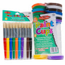 Supplies Stubby Brushes And Paint Cup 10/St CHARLES LEONARD