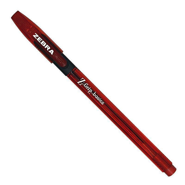 Z Grip Red Basics Stick Pens Dozen