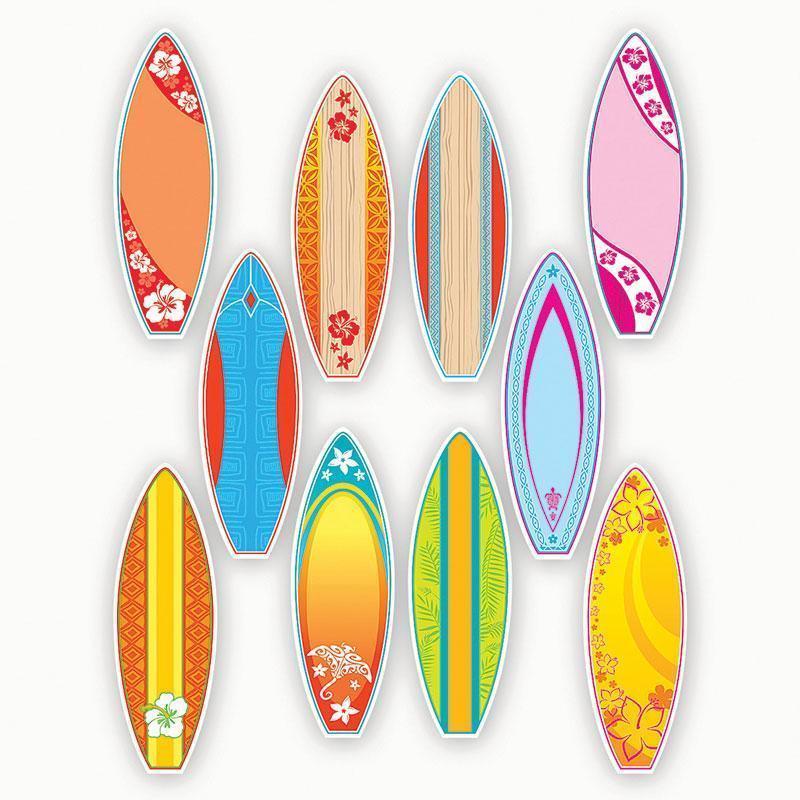 SURFBOARDS ACCENTS-Learning Materials-JadeMoghul Inc.