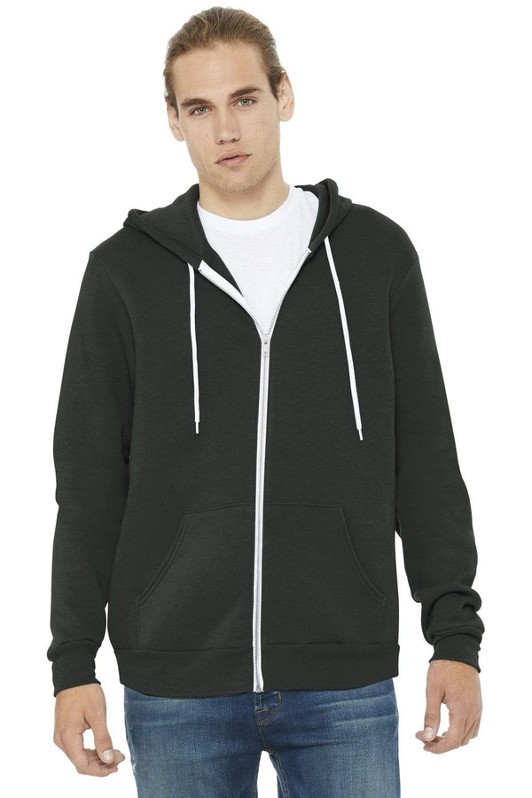 Sweatshirts/Fleece BELLA CANVAS Unisex Zip Up Hoodies BC373921281 Bella + Canvas