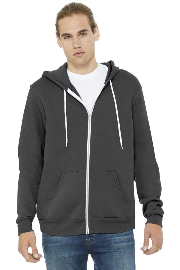 Sweatshirts/Fleece BELLA CANVAS Unisex Zip Up Hoodies BC37392875 Bella + Canvas