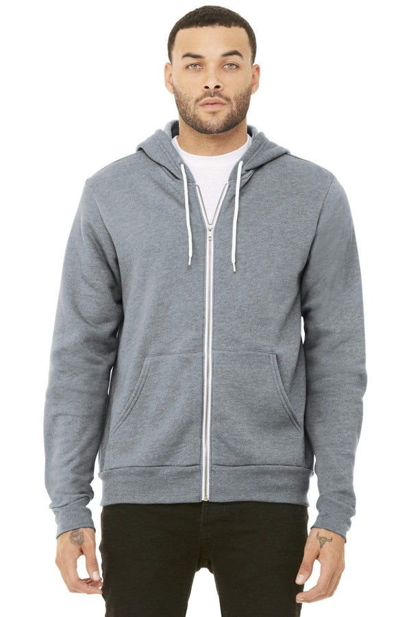 Sweatshirts/Fleece BELLA CANVAS Unisex Zip Up Hoodies BC37392893 Bella + Canvas
