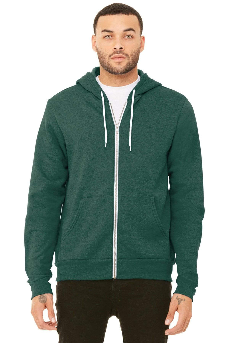 Sweatshirts/Fleece BELLA CANVAS Unisex Zip Up Hoodies BC37392995 Bella + Canvas
