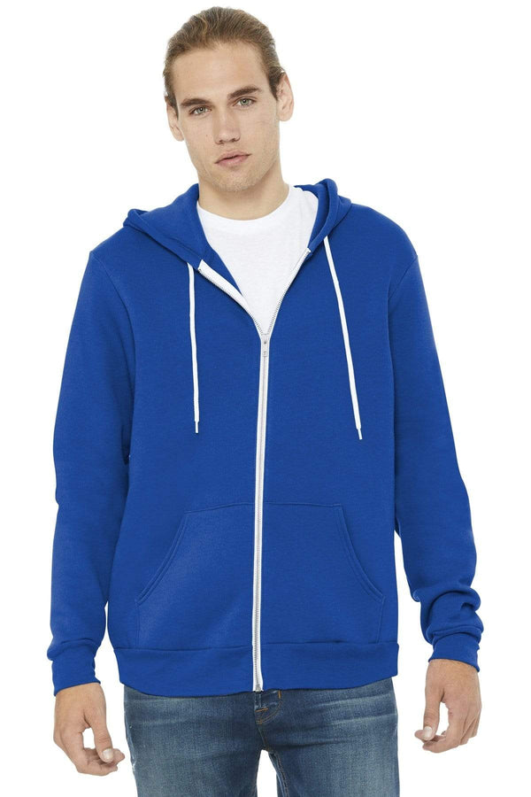 Sweatshirts/Fleece BELLA CANVAS Unisex Zip Up Hoodies BC37393151 Bella + Canvas