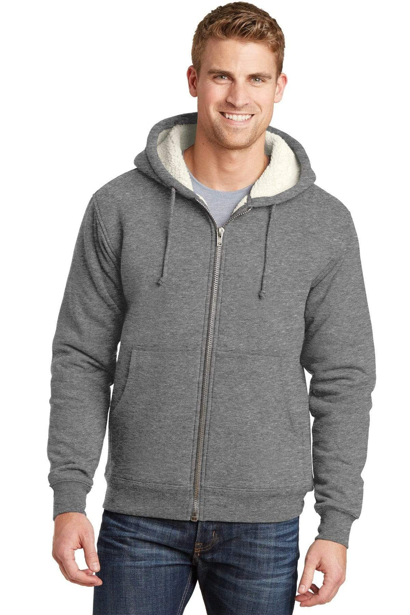 Sweatshirts/Fleece CornerStone Sherpa Hoodie Fleece Jacket CS62511745 CornerStone