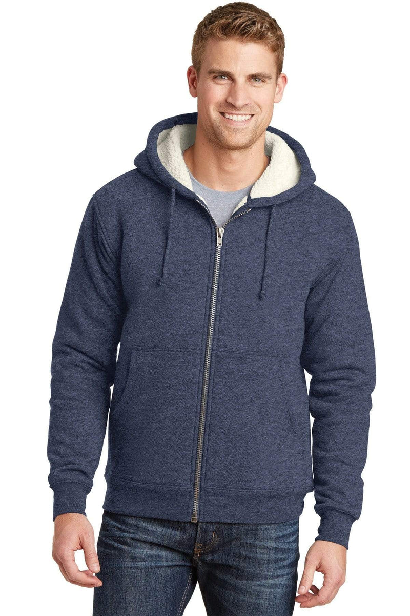Sweatshirts/Fleece CornerStone Sherpa Hoodie Fleece Jacket CS62511844 CornerStone