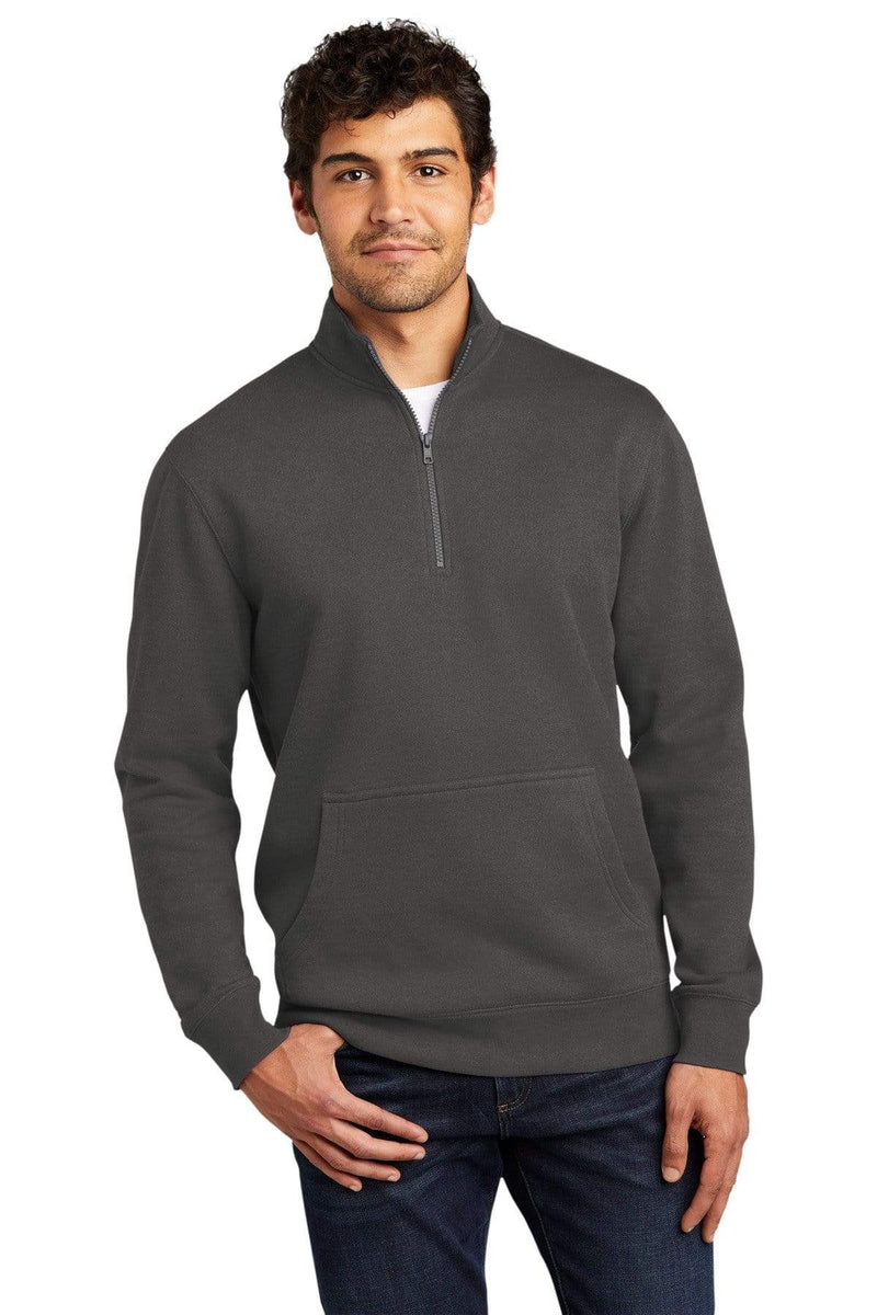 Sweatshirts/Fleece District Quarter Zip Sweatshirt DT6106823 District