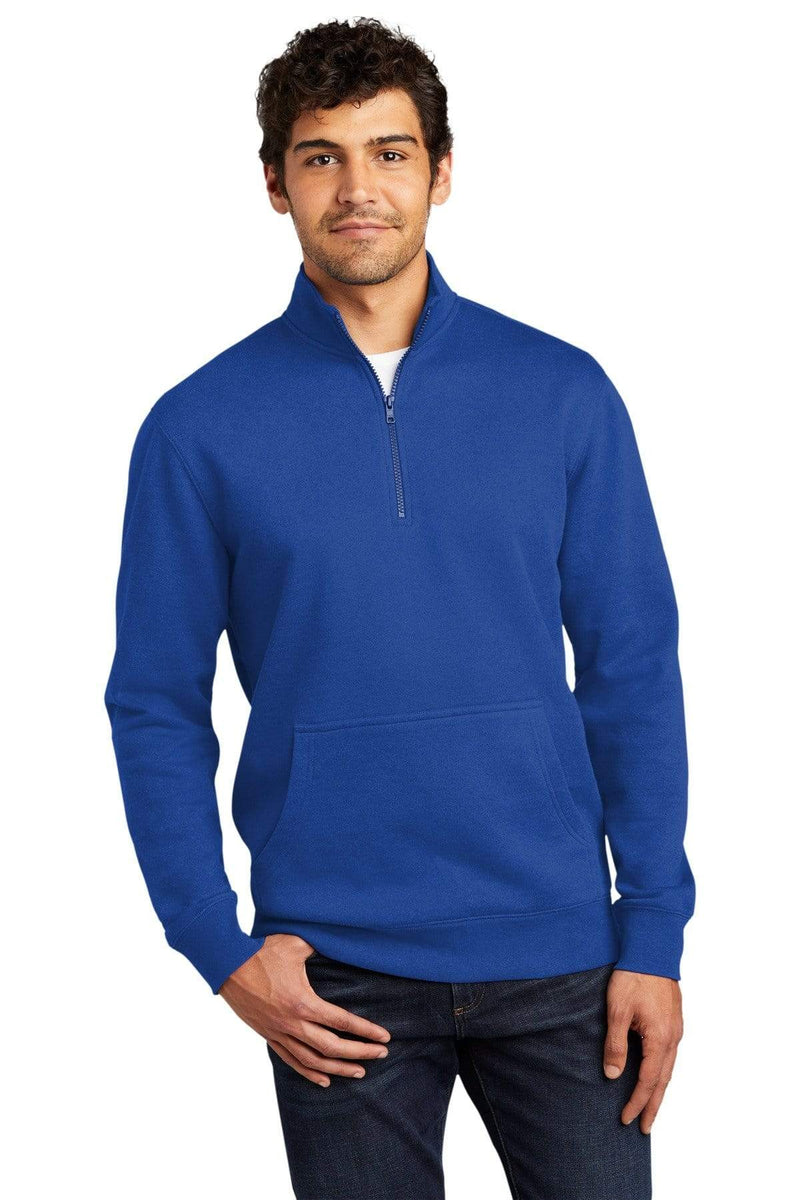 Sweatshirts/Fleece District Quarter Zip Sweatshirt DT6106863 District