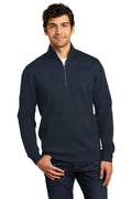 Sweatshirts/Fleece District Quarter Zip Sweatshirt DT6106903 District