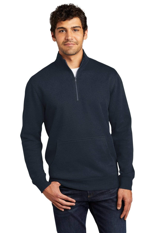 Sweatshirts/Fleece District Quarter Zip Sweatshirt DT6106903 District