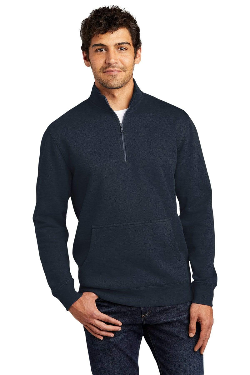 Sweatshirts/Fleece District Quarter Zip Sweatshirt DT6106903 District