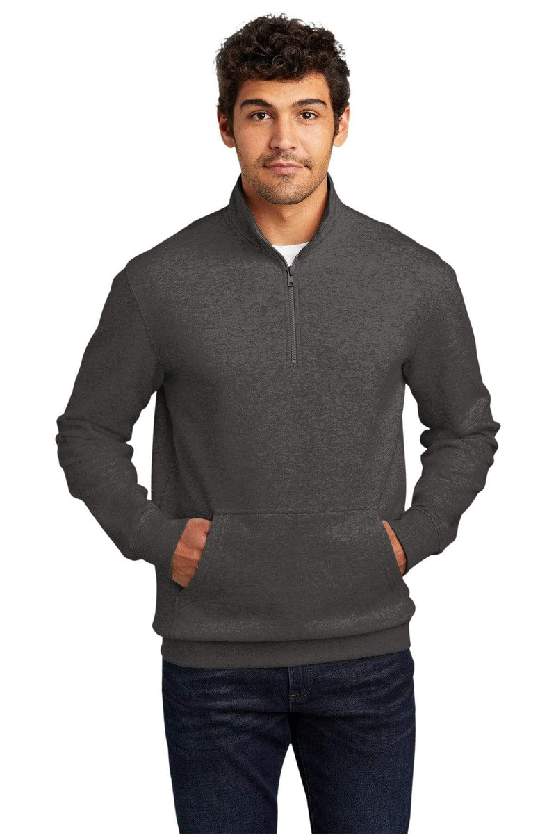 Sweatshirts/Fleece District Quarter Zip Sweatshirt DT6106983 District