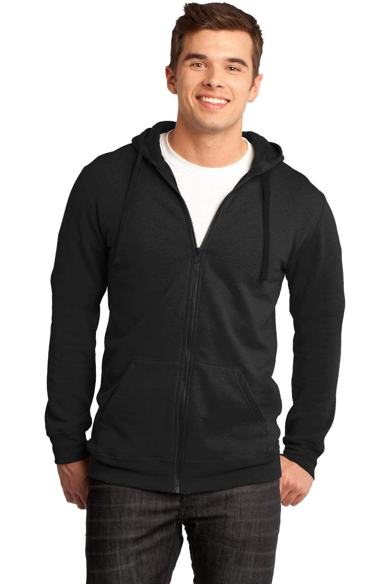 Sweatshirts/Fleece District The Concert Zip Up Hoodies DT8009005 District