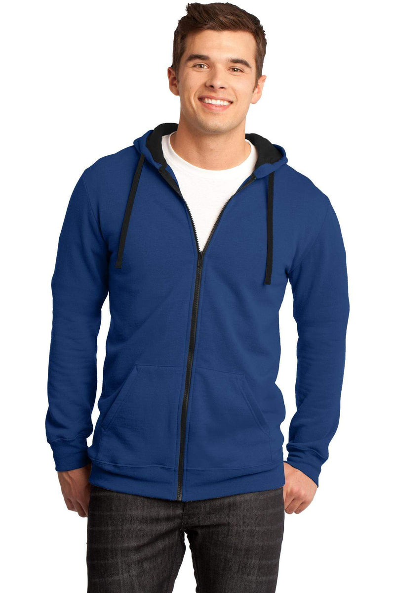 Sweatshirts/Fleece District The Concert Zip Up Hoodies DT8009042 District