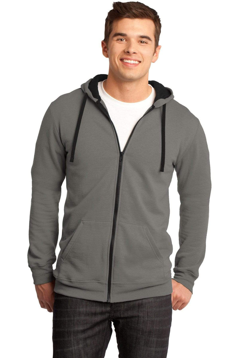 Sweatshirts/Fleece District The Concert Zip Up Hoodies DT8009131 District