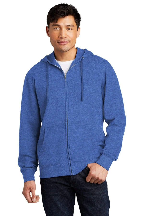 Sweatshirts/Fleece District V.I.T. Zip Up Hoodies DT61021 District