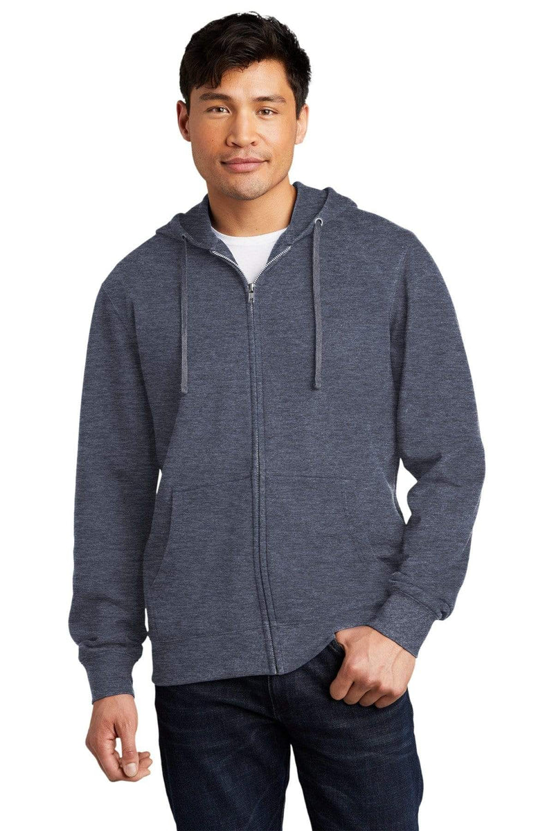 Sweatshirts/Fleece District V.I.T. Zip Up Hoodies DT610299912 District