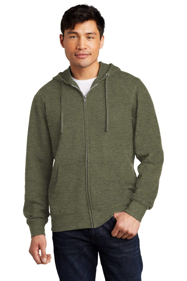 Sweatshirts/Fleece District V.I.T. Zip Up Hoodies DT610299983 District