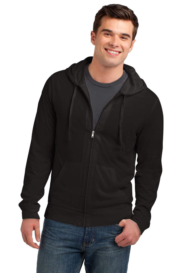 Sweatshirts/Fleece District Zip Up Hoodies DT11002752 District