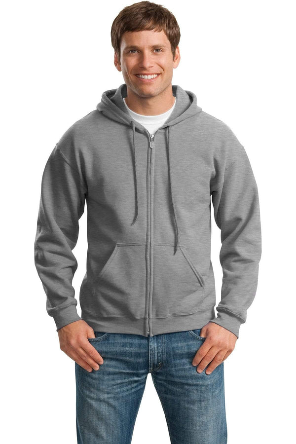 Sweatshirts/Fleece Gildan Sweatshirts Zip Up Hooded Sweatshirt 186002022 Gildan