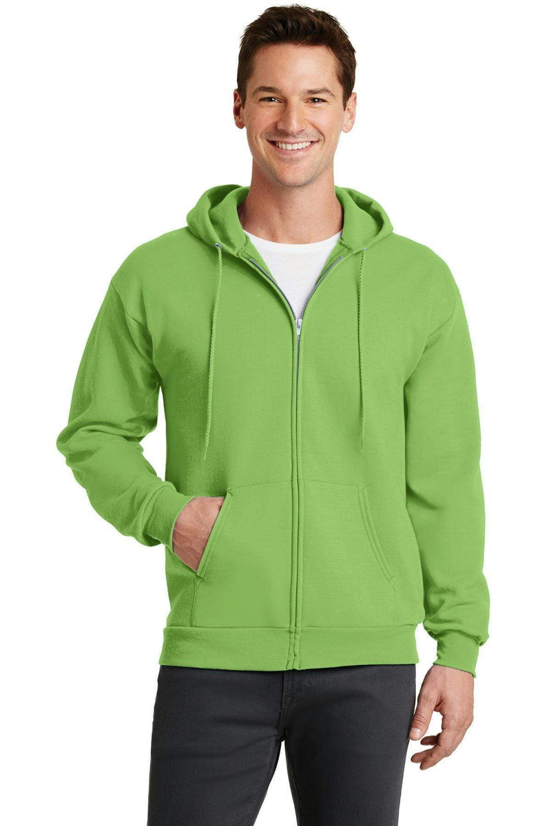 Sweatshirts/fleece Port & Company - Core Fleece Full-Zip Hooded Sweatshirt. PC78ZH Port & Company