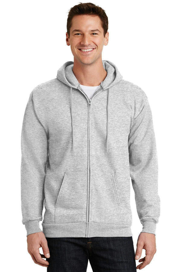 Sweatshirts/Fleece Port & Company -  Essential Fleece  Full-Zip Hooded Sweatshirt.  PC90ZH Port & Company