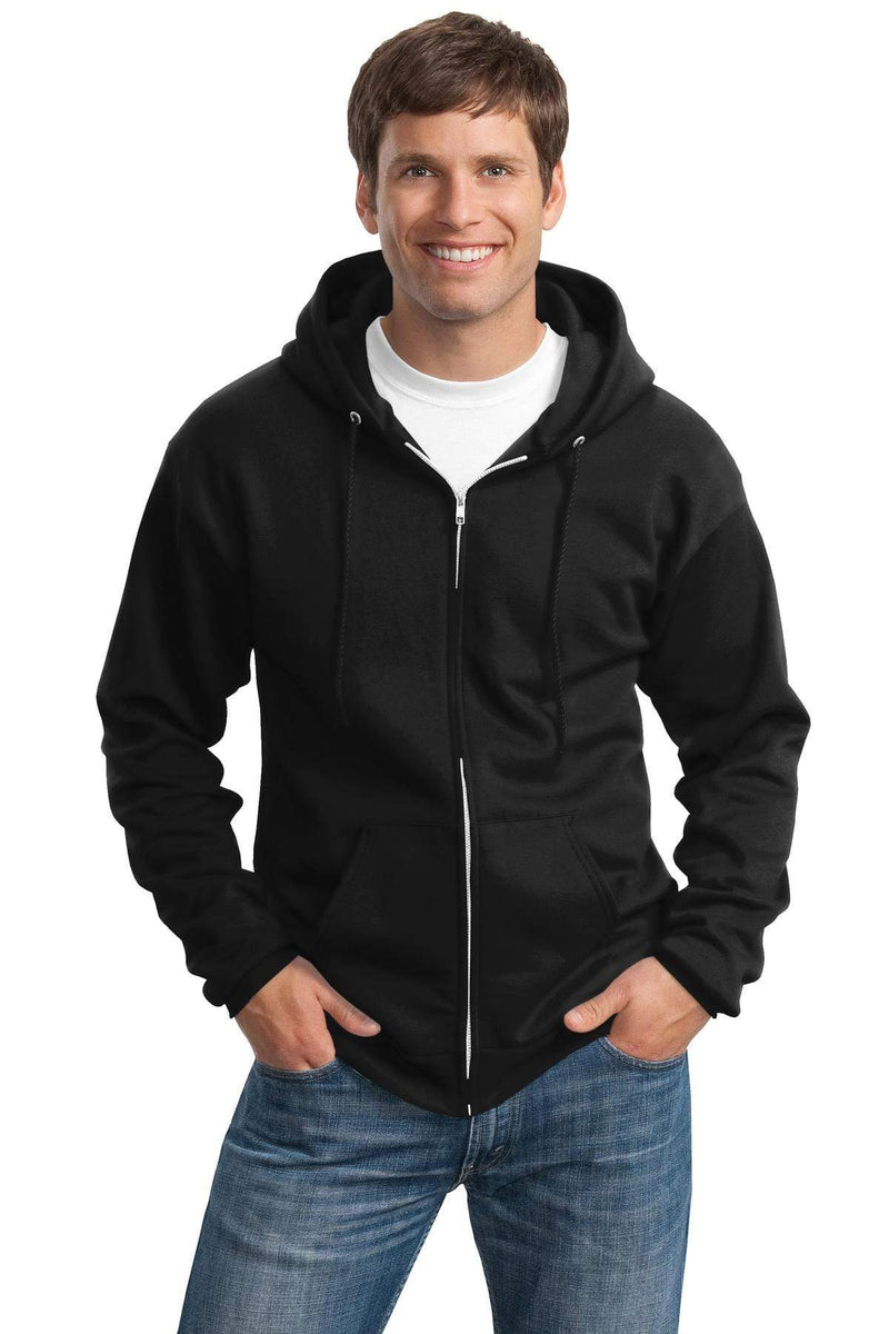 Sweatshirts/Fleece Port & Company Essential Zip Up Hoodies PC90ZHT5741 Port & Company