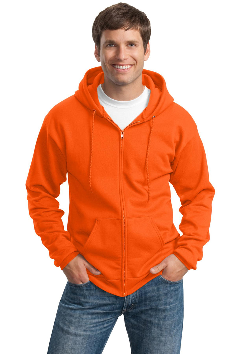 Sweatshirts/Fleece Port & Company Essential Zip Up Hoodies PC90ZHT5963 Port & Company