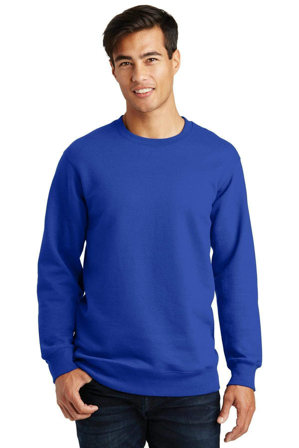 Sweatshirts/fleece Port & Company Fan Favorite Fleece Crewneck Sweatshirt. PC850 Port & Company