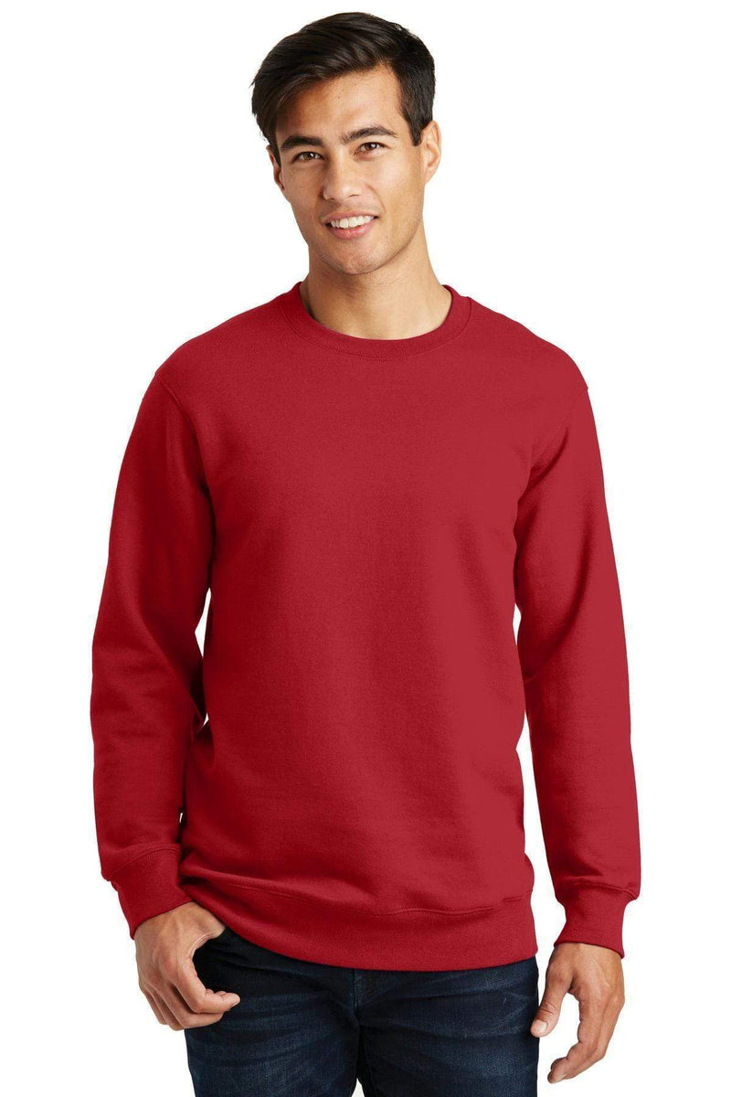 Sweatshirts/fleece Port & Company Fan Favorite Fleece Crewneck Sweatshirt. PC850 Port & Company