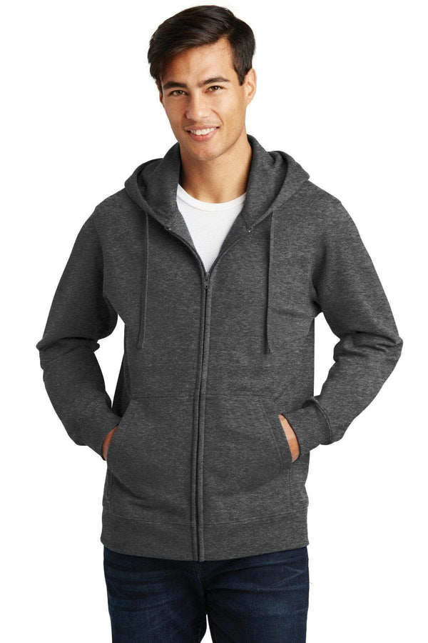 Sweatshirts/Fleece Port & Company Fan Favorite Fleece  Full-Zip Hooded Sweatshirt. PC850ZH Port & Company