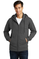 Sweatshirts/Fleece Port & Company Fan Favorite Fleece  Full-Zip Hooded Sweatshirt. PC850ZH Port & Company