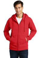 Sweatshirts/Fleece Port & Company Fan Favorite Fleece  Full-Zip Hooded Sweatshirt. PC850ZH Port & Company