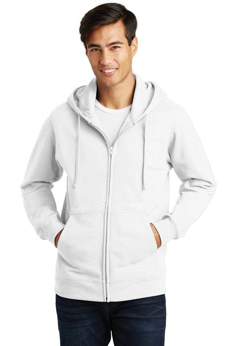 Sweatshirts/Fleece Port & Company Fan Favorite Fleece  Full-Zip Hooded Sweatshirt. PC850ZH Port & Company