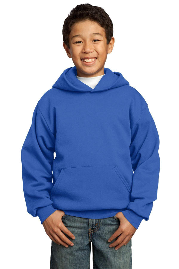 Sweatshirts/Fleece Port & Company Fleece Hoodies For Boys PC90YH2675 Port & Company