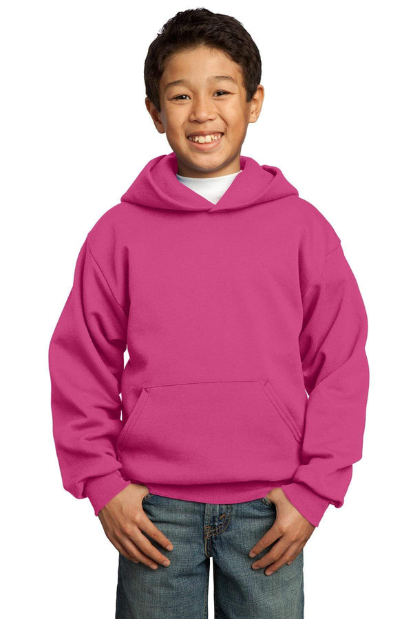 Sweatshirts/Fleece Port & Company Fleece Hoodies For Boys PC90YH8771 Port & Company