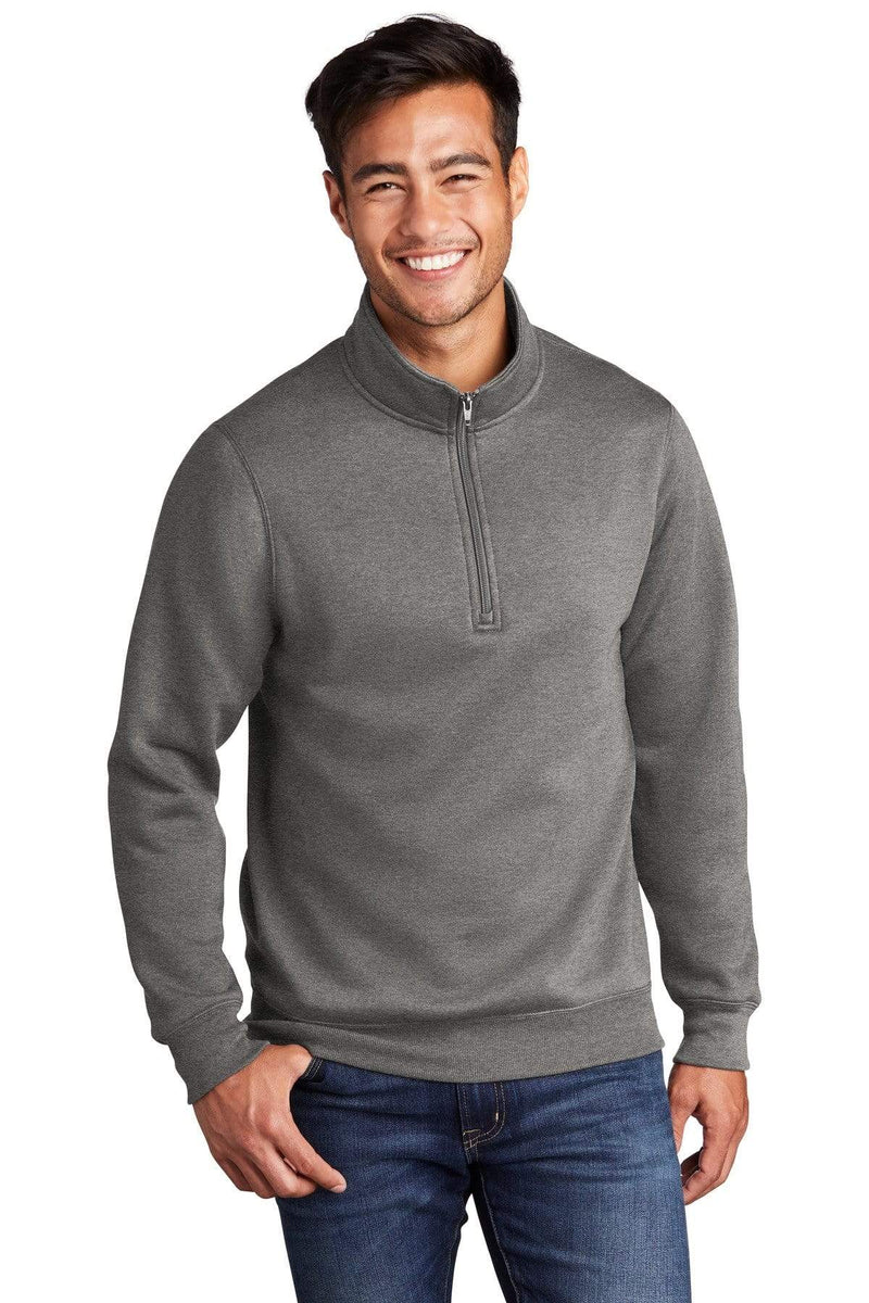 Sweatshirts/Fleece Port & Company Quarter Zip Sweatshirt PC78Q4163 Port & Company