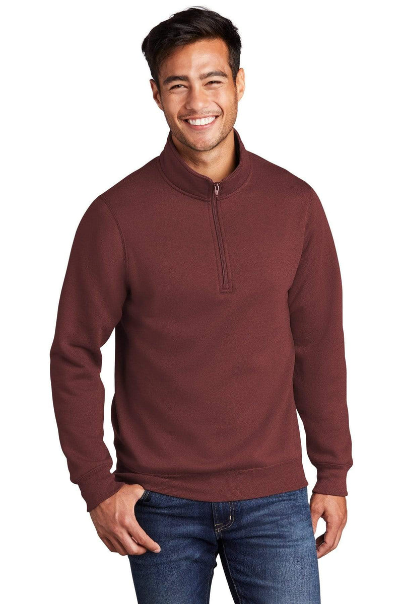 Sweatshirts/Fleece Port & Company Quarter Zip Sweatshirt PC78Q4301 Port & Company