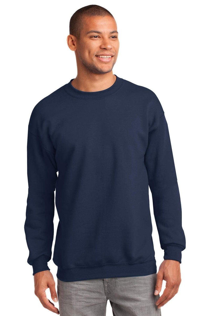 Sweatshirts/Fleece Port & Company Tall Crewneck Sweatshirt PC90T4122 Port & Company