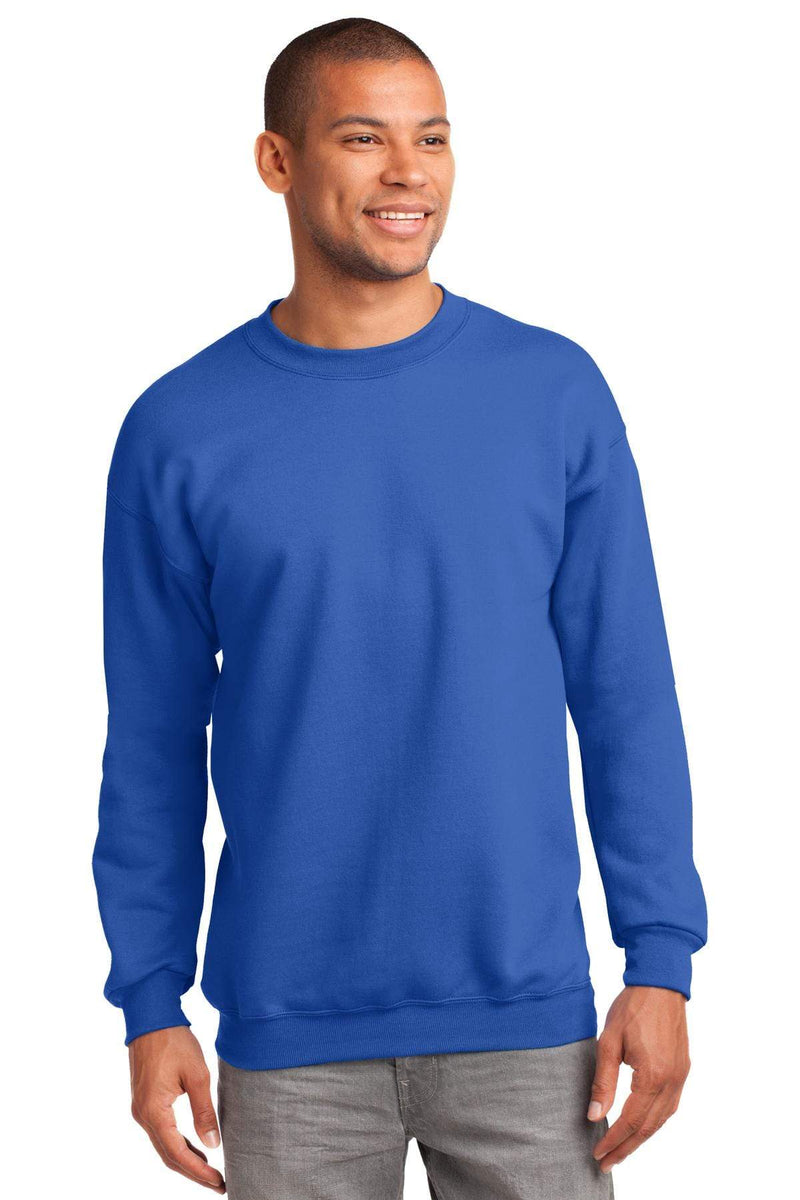 Sweatshirts/Fleece Port & Company Tall Crewneck Sweatshirt PC90T4353 Port & Company