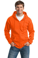 Sweatshirts/Fleece Port & Company Tall Essential Fleece  Full-Zip Hooded Sweatshirt. PC90ZHT Port & Company