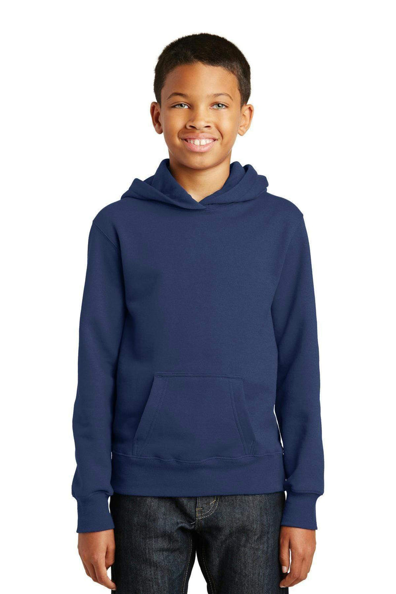 Sweatshirts/Fleece Port & Company Youth Fan Favorite Fleece  Pullover Hooded Sweatshirt. PC850YH Port & Company