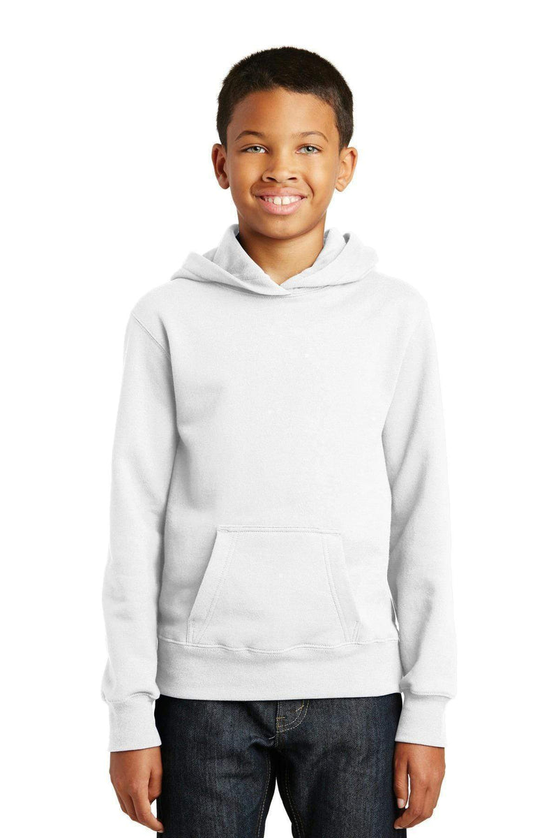 Sweatshirts/Fleece Port & Company Youth Fan Favorite Fleece  Pullover Hooded Sweatshirt. PC850YH Port & Company