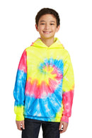 Sweatshirts/Fleece Port & Company Youth Tie-Dye Pullover Hooded Sweatshirt. PC146Y Port & Company
