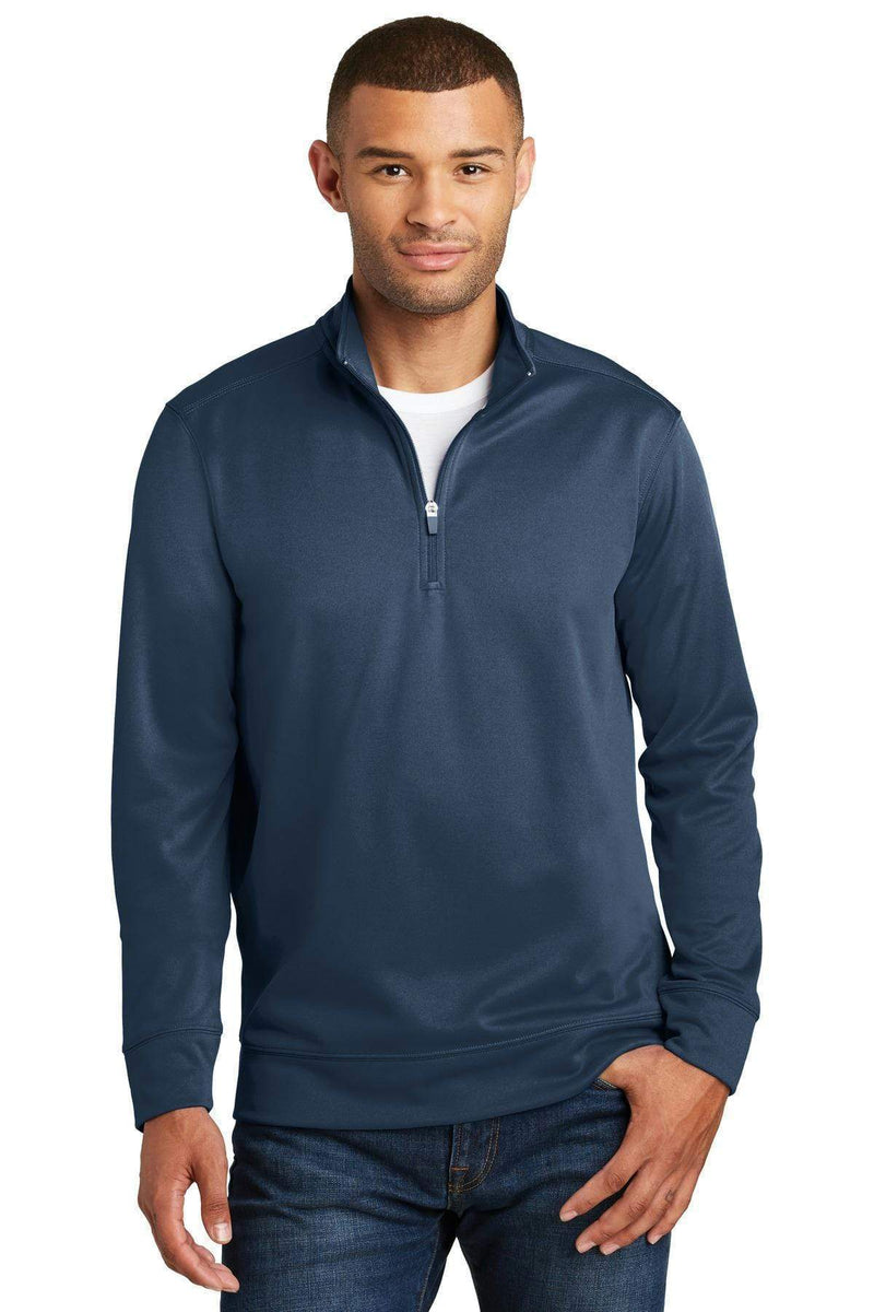 Sweatshirts/fleece Port & CompanyPerformance Fleece 1/4-Zip Pullover Sweatshirt. PC590Q Port & Company