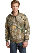 Sweatshirts/Fleece Russell OutdoorsRealtree 1/4-Zip Sweatshirt. RO78Q Russell Outdoors