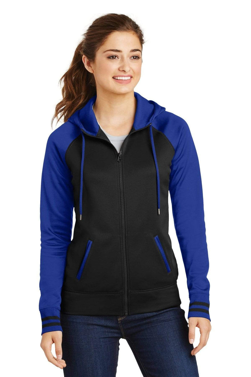 Sweatshirts/Fleece Sport-Tek Fleece Varsity Jacket LST23658862 Sport-Tek