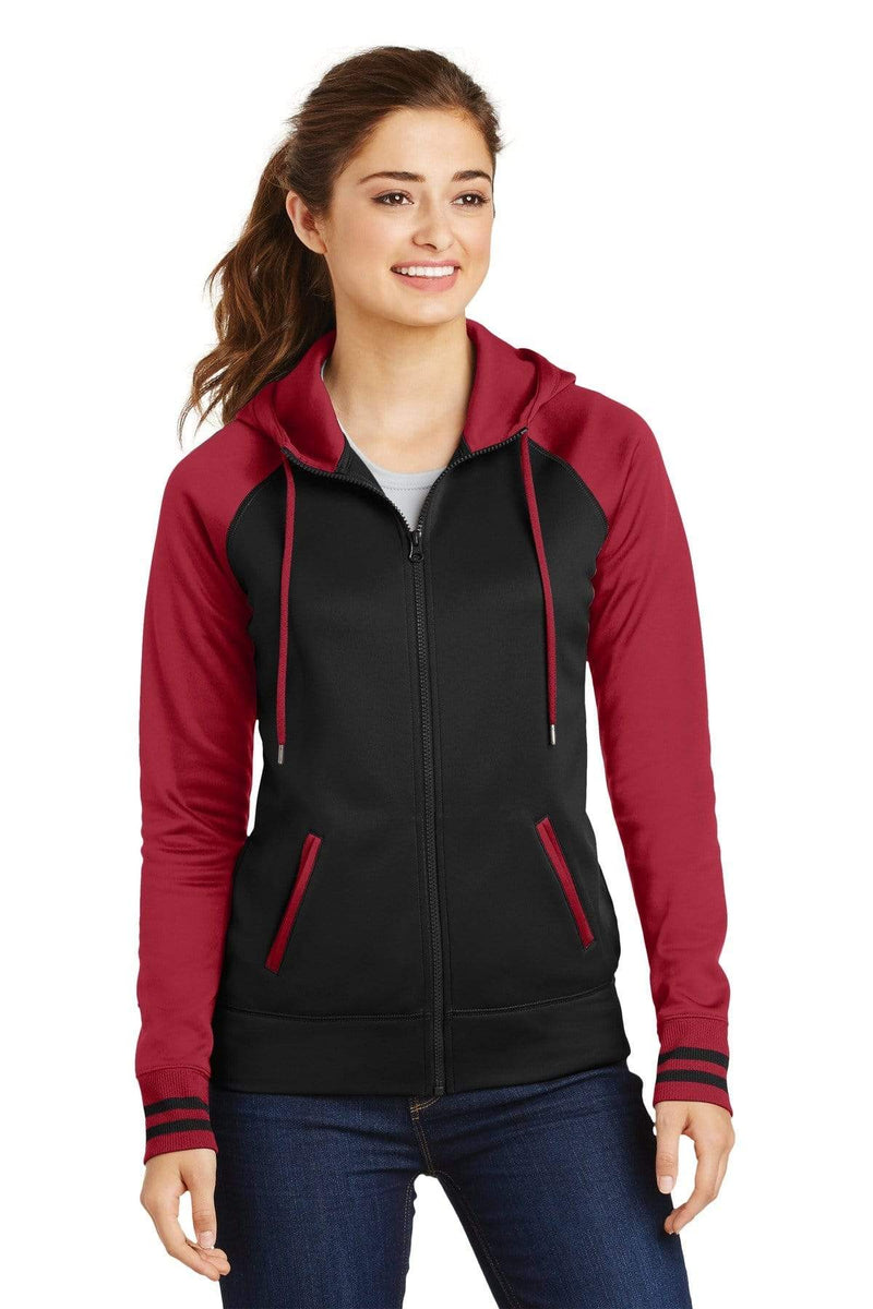 Sweatshirts/Fleece Sport-Tek Fleece Varsity Jacket LST23658913 Sport-Tek