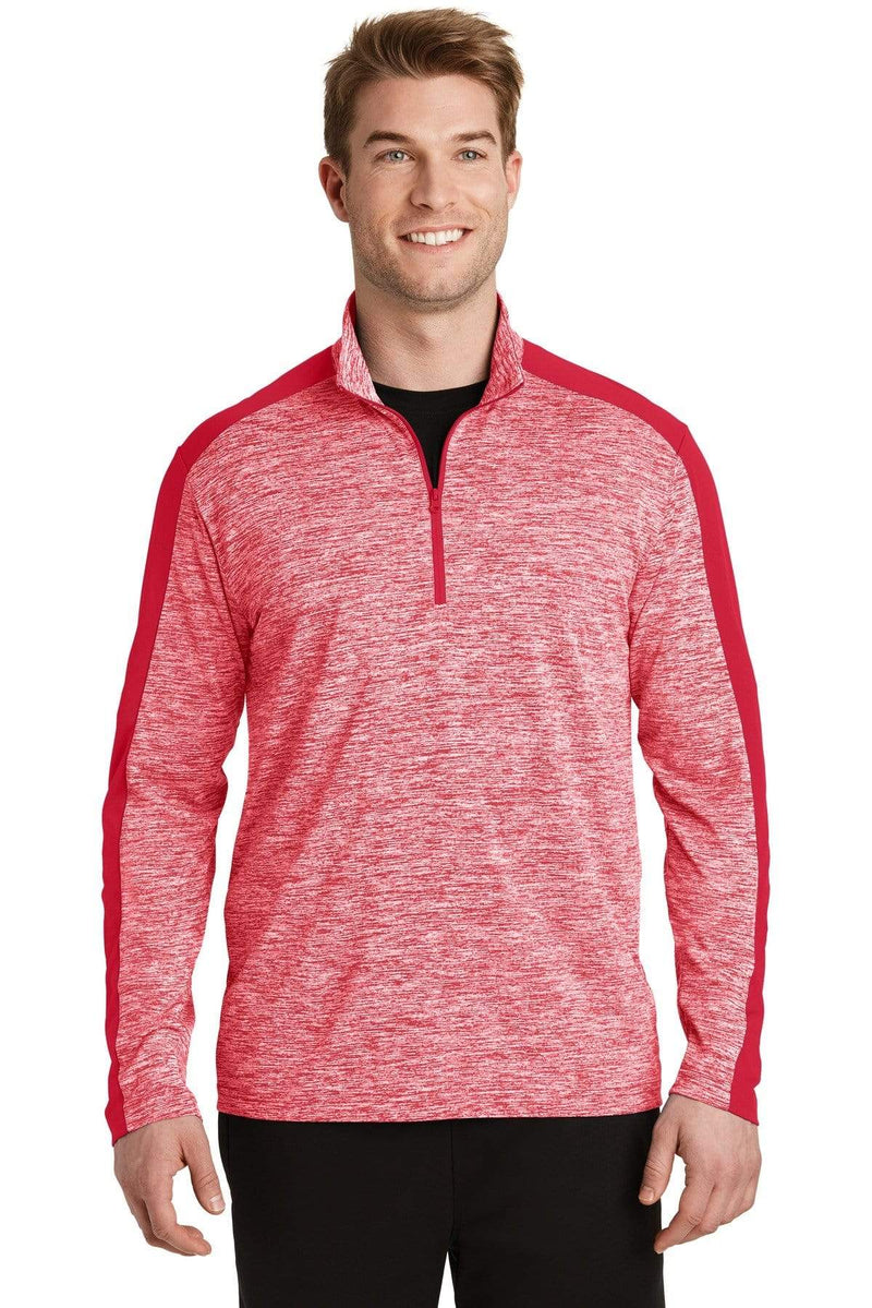 Sweatshirts/Fleece Sport-Tek Heather Pullover Sweatshirt ST3974891 Sport-Tek