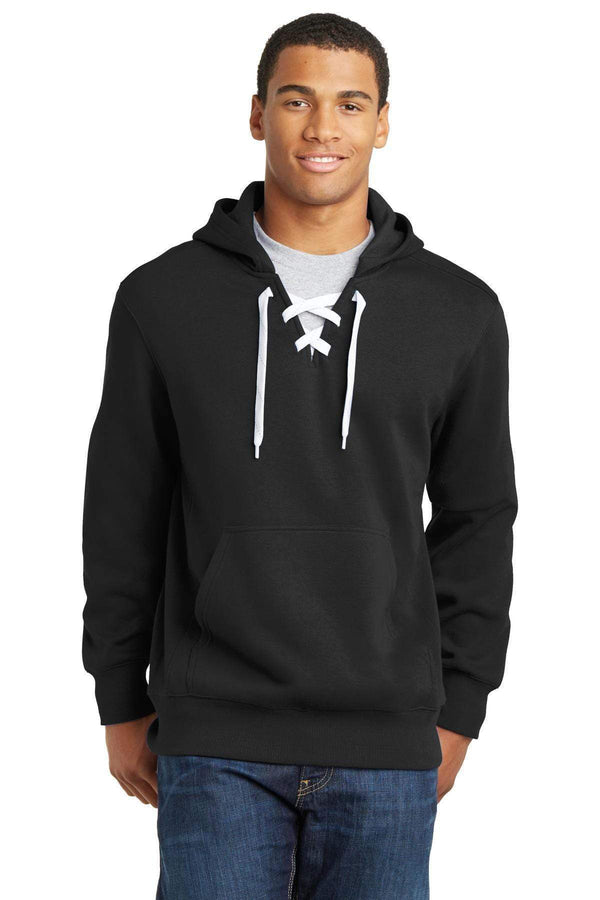 Sweatshirts/Fleece Sport-Tek Lace Up Pullover Hooded Sweatshirt. ST271 Sport-Tek